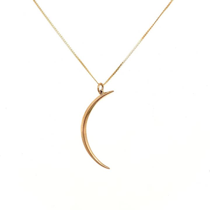 Stone Cooper - Wholesale Pendant/Charm Necklace - Gold Moon Necklace