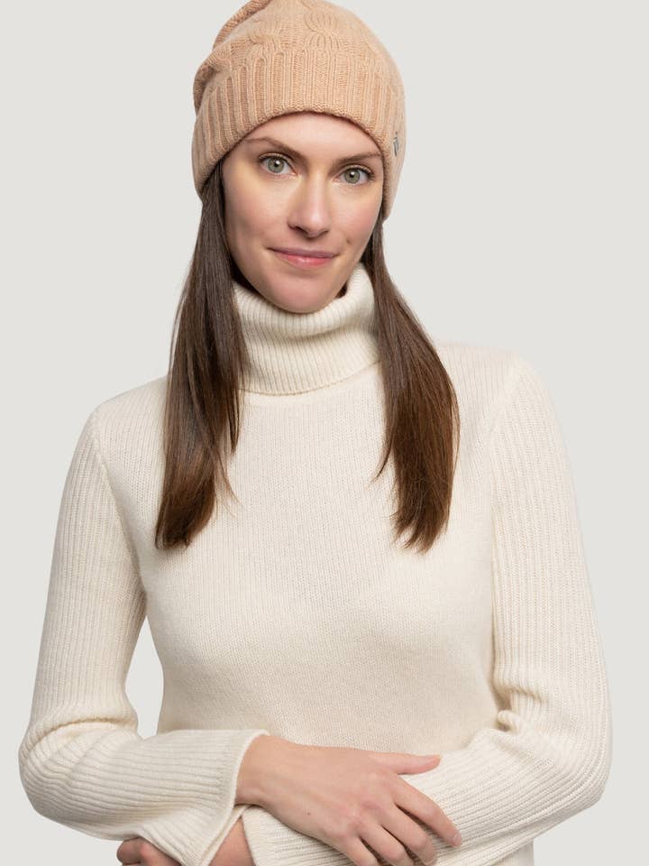 Cashmere kabelmössa för wholesale av QUINN
