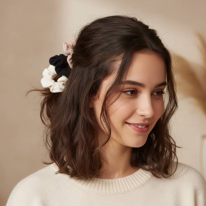 Lot de 4 Slender Scrunchie pour la vente par Terra Natural Designs