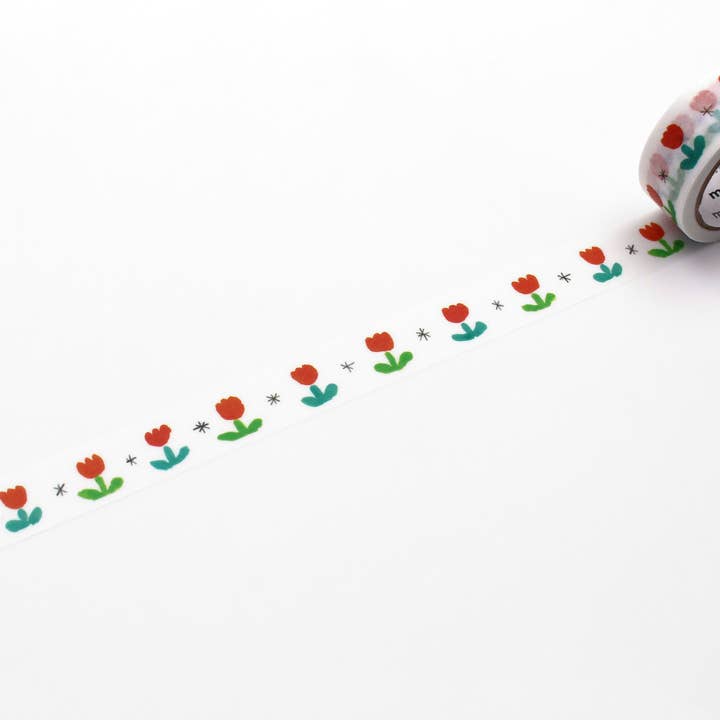 Washi Tape - Tulpe von Makoto Matsubayashi / MTMATU02EZ für den Großhandel von mt masking tape