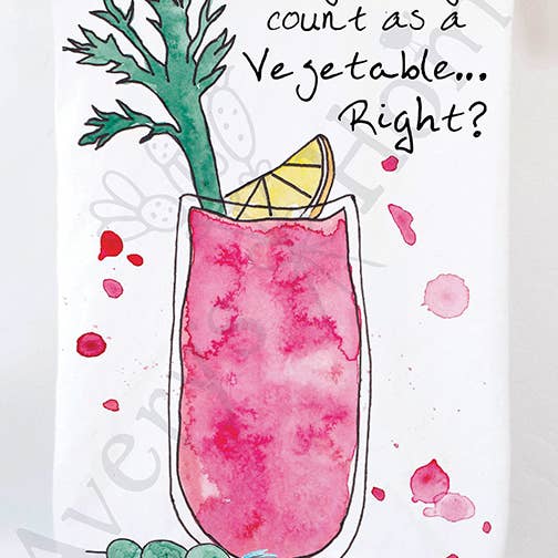 Torchon de cuisine "Bloody Mary Cocktail" pour la vente par Avery's Home