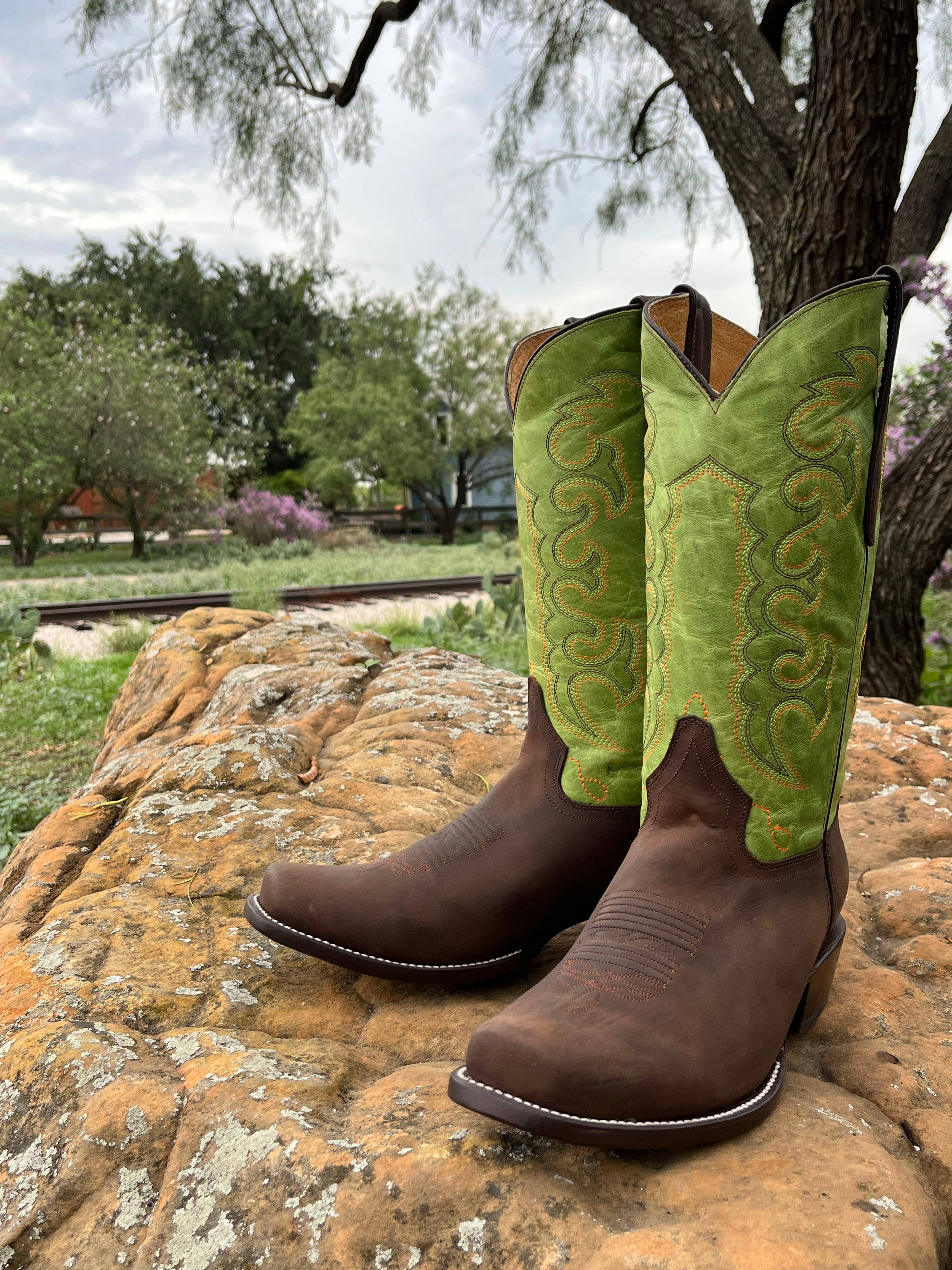 Nuevo Rancho – Engroshandel Cowboystøvler - Herre – Carson Brown Cowboy-støvler til mænd