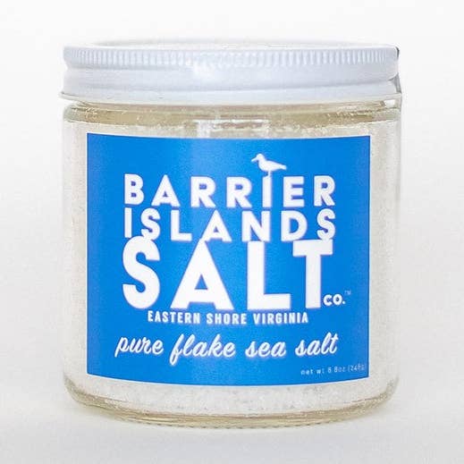 Pure Flake Sea Salt for wholesale by Barrier Islands Salt Co.