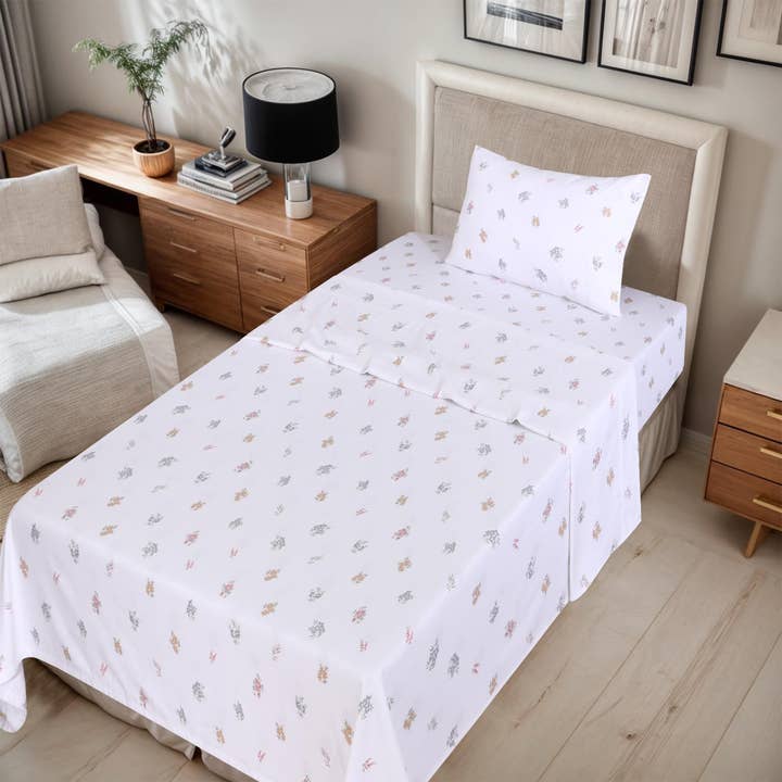 Ruvanti - Wholesale Sheet Set - RUVANTI Organic Flannel Sheets For All Seasons - Breathable & Super Soft - 4 Pcs by Ruvanti27