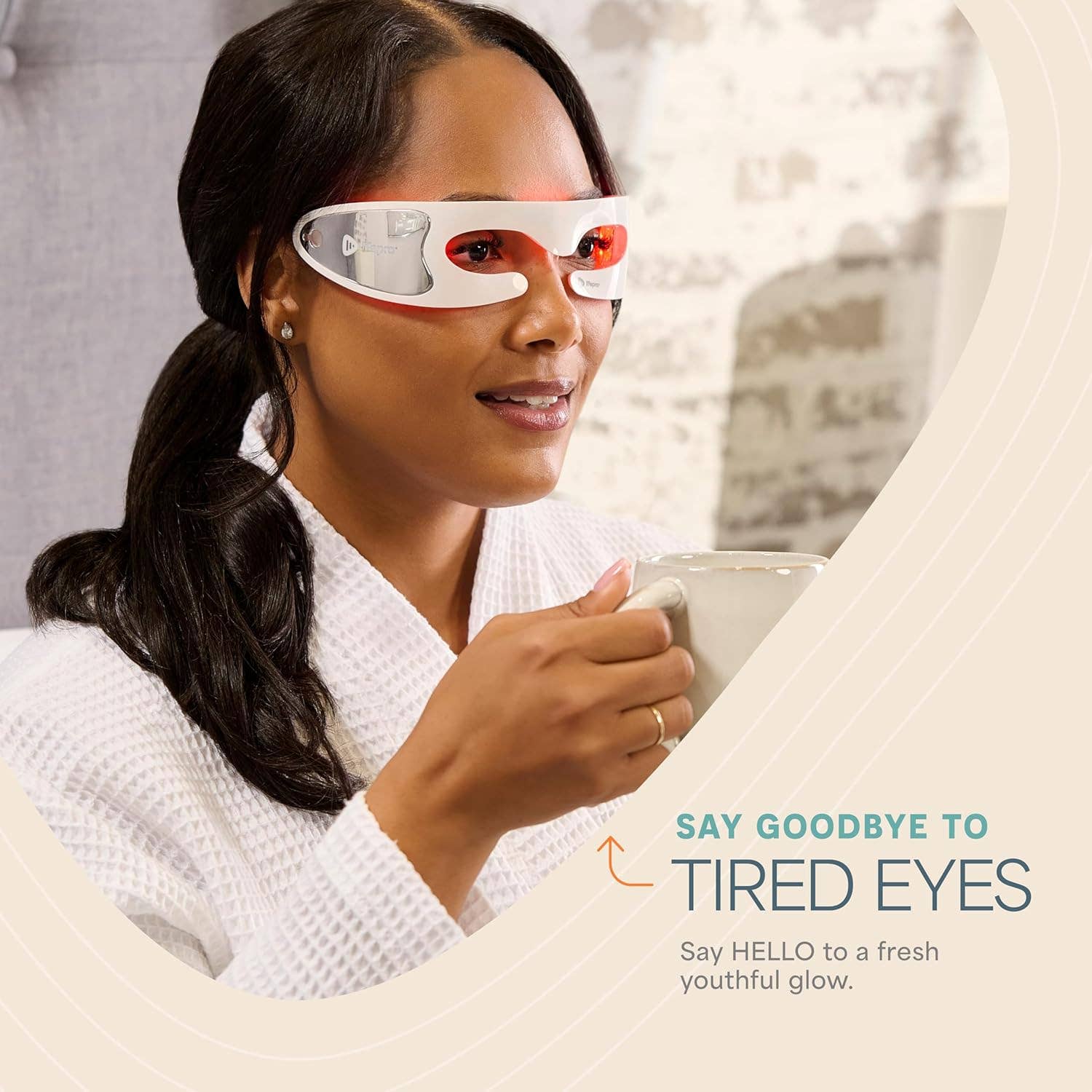 LifePro - Wholesale Body Massager - LifePro RejuvaGlow Red Light Eye Mask – LED Light Therapy2