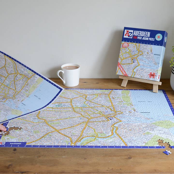 All Jigsaw Puzzles – wholesale Puzzle – Adult – A to Z Map of Aberdeen 1000 Piece Jigsaw7