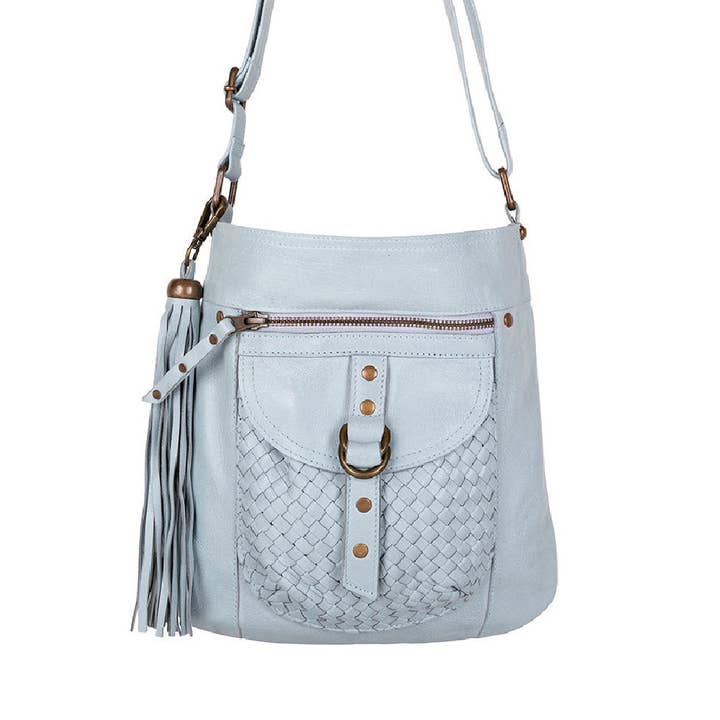 Cadelle Leather - Wholesale Crossbody bag – Women's - Millie Crossbody Bag | Pale Blue6