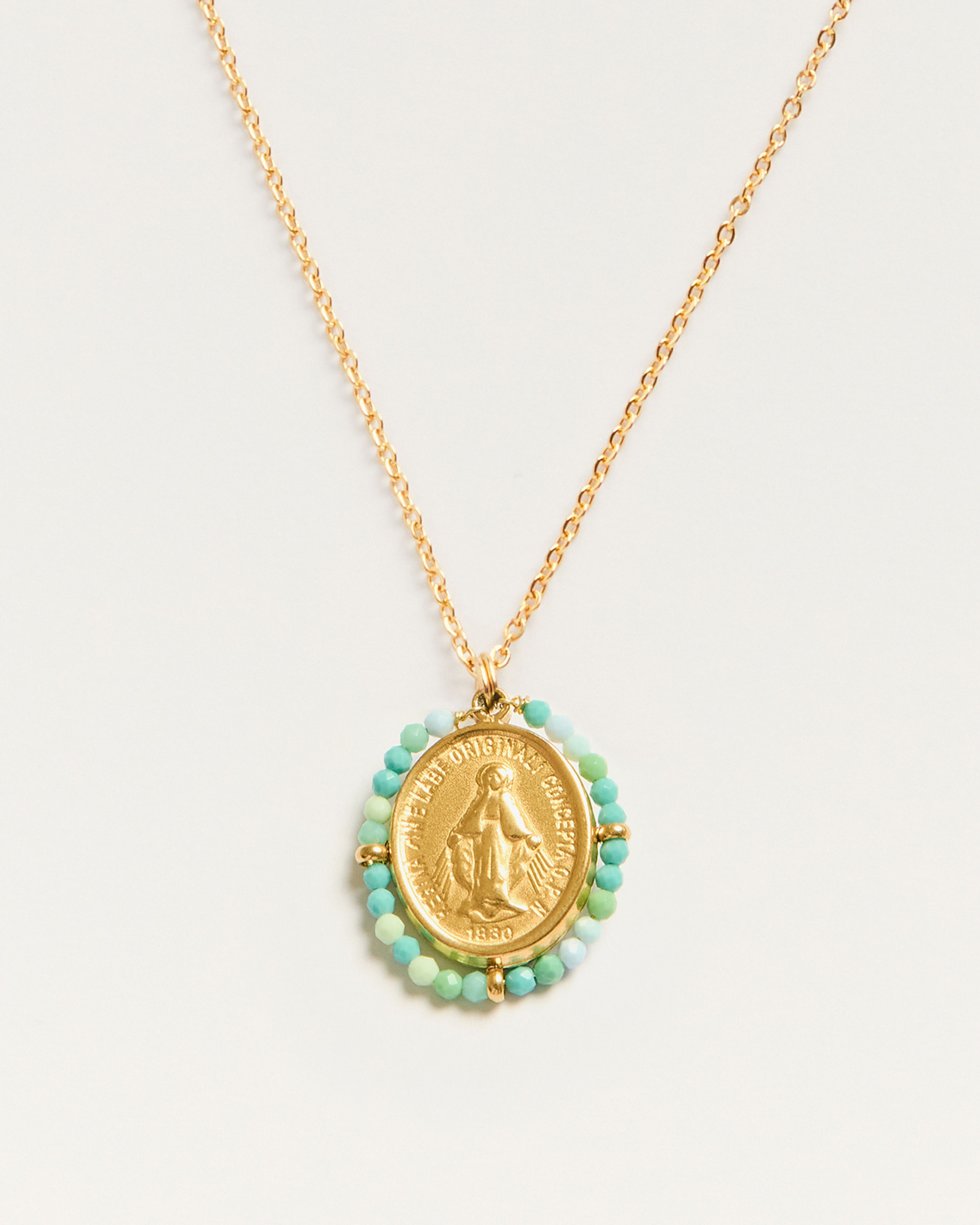 Palas - Wholesale Pendant/Charm Necklace - Santa Maria - Necklace Mix Blue0