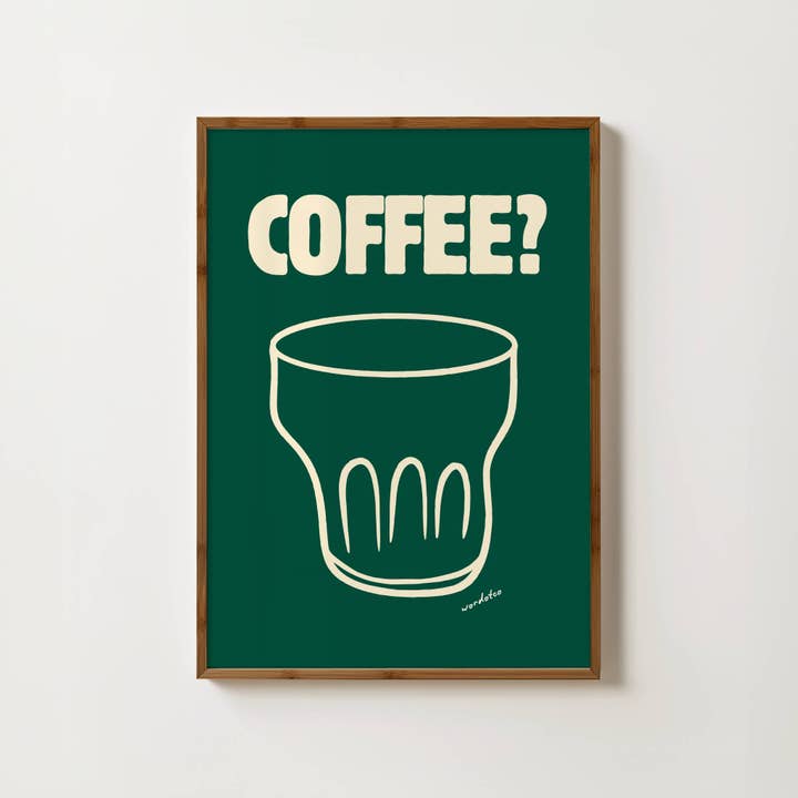 COFFEE PRINT for wholesale by Wordotco