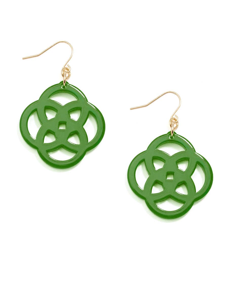 ZENZII Jewelry - Wholesale Dangle Earrings - Clover Drop Earring1