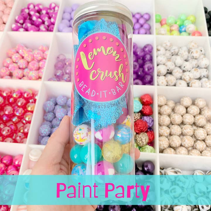 Paint Party Bead Party Mix for wholesale by Lemon Crush Bead It Bar