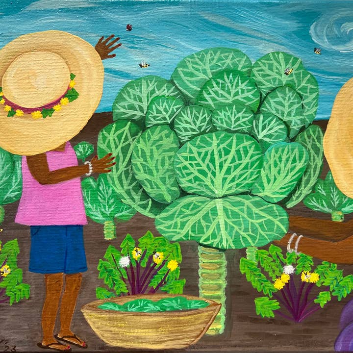 "Verdes de Verão" por Marcene Ogawa por atacado de Puzzles of Color