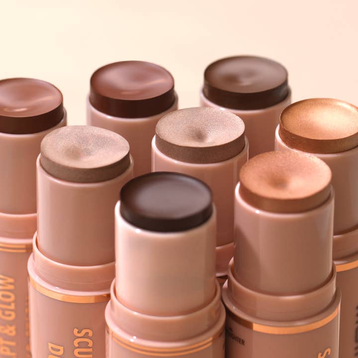 Moira Cosmetics - Wholesale Makeup Contour - Moira Makeup Display Liquid Contour & Duo Stick 48pcs4