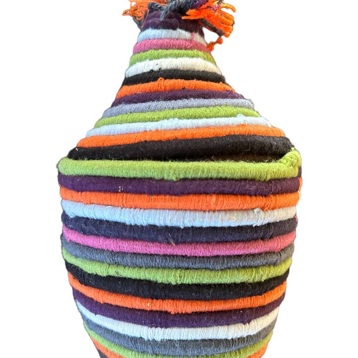 SOUK in the CITY – wholesale Basket – Berber Baskets STRIPED - mix18