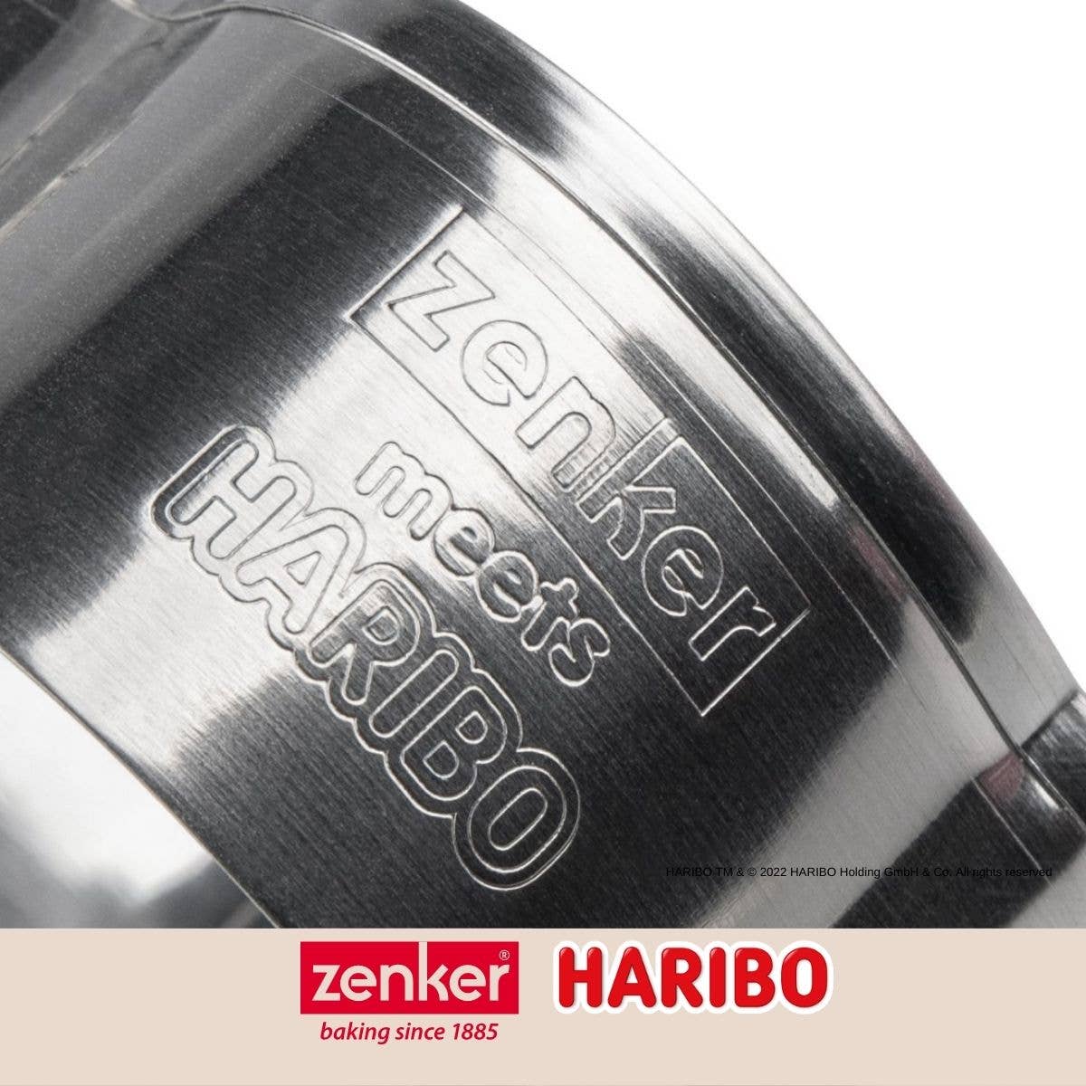 Zenker - Wholesale Kitchen Tool/Gadget - Zenker Haribo set of 2 stainless steel gold teddy bear cutters6