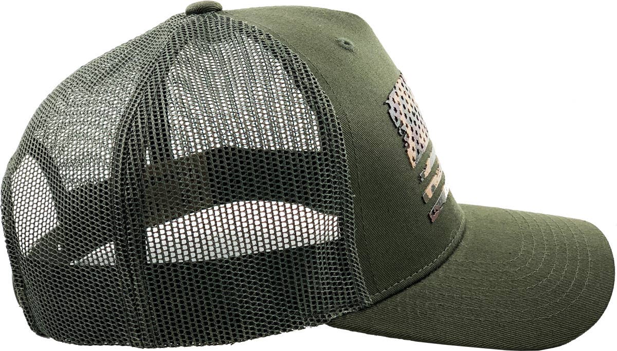 KBETHOS - Wholesale Trucker Hat - Unisex - FLAG UV PRINT MESH BACK BALLCAP33