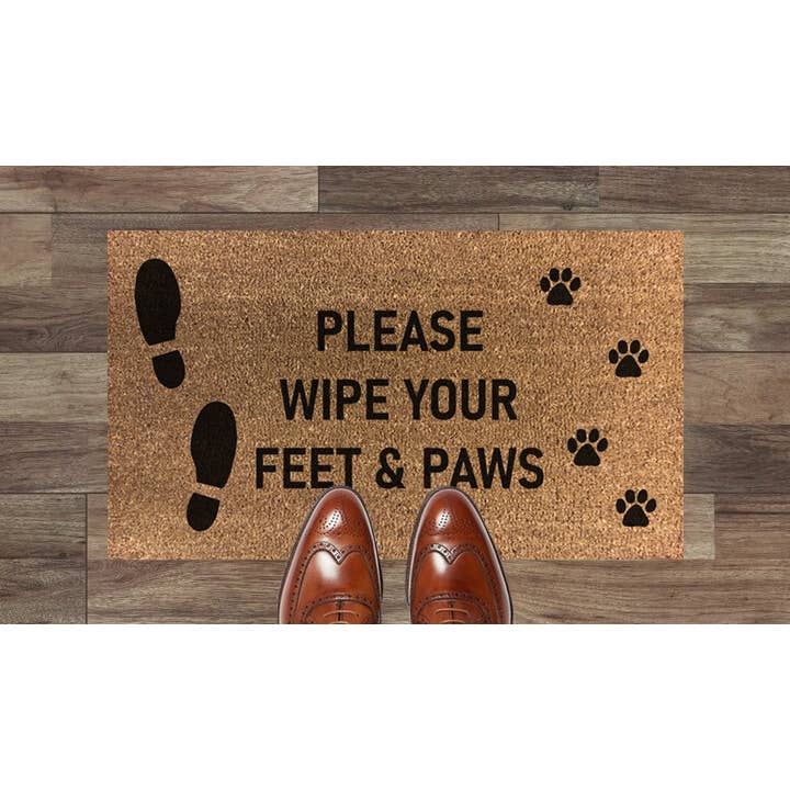 Por favor, limpe seus pés e patas de coco por atacado de ARTISANKISS