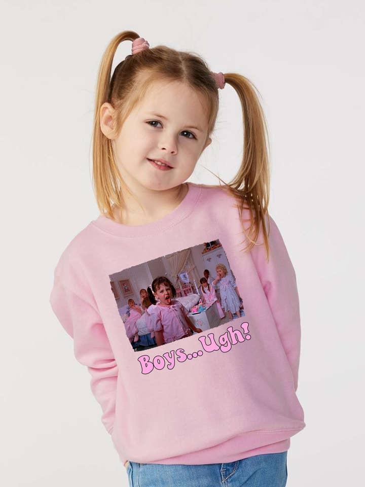 Sweat-shirt graphique pour jeunes garçons Ugh en détresse pour la vente par Uncommon Label