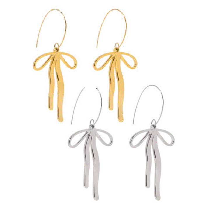 Falling Bow Earrings for wholesale by MacRae & Co