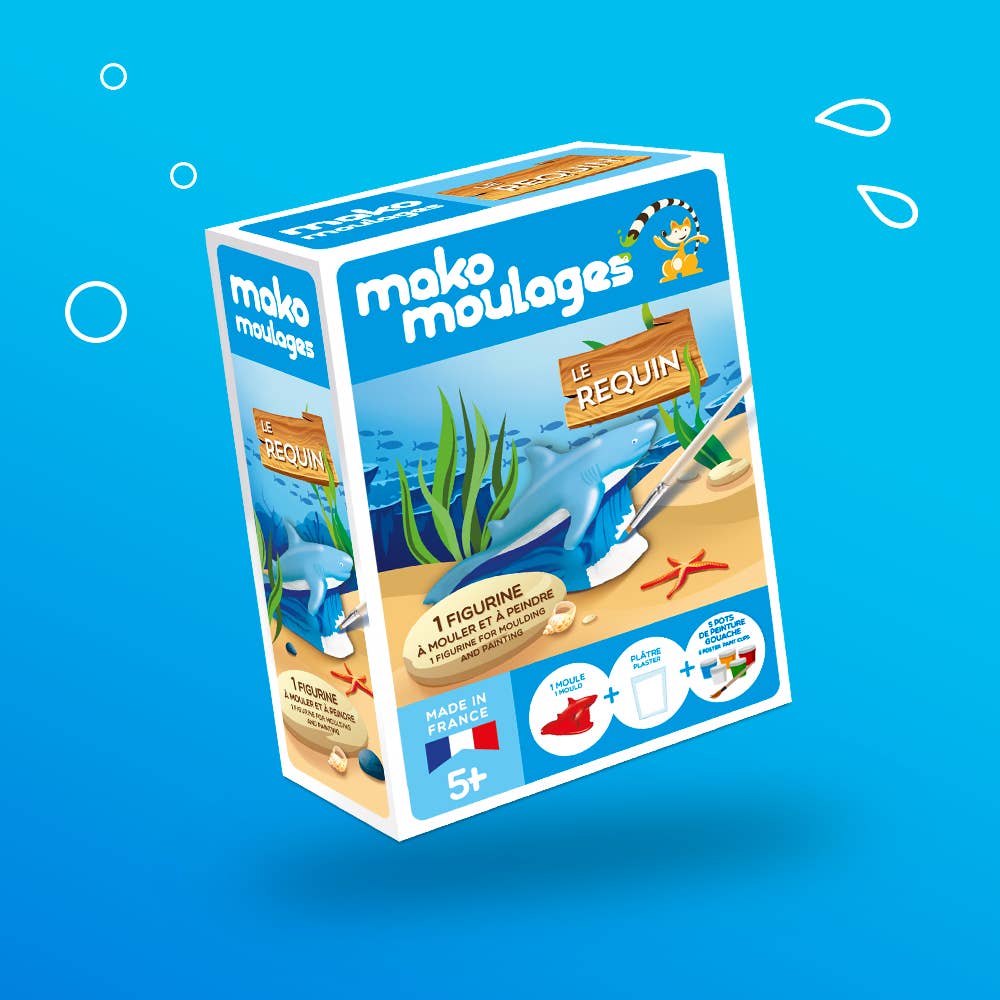 Mako Créations - Wholesale DIY Craft Kit - Kids - Mako “The Shark” Castings