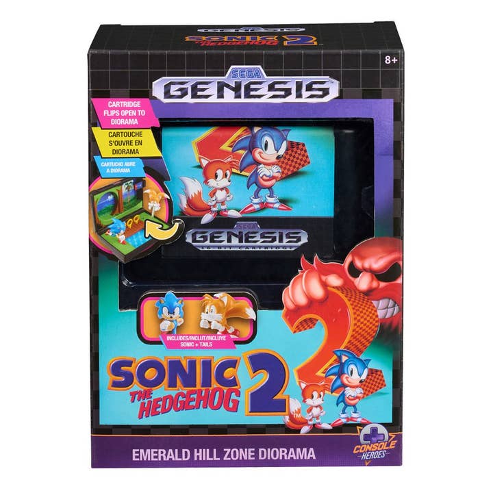 Entertainment Earth - Wholesale Toy Set - Kids - Console Heroes Sega Sonic 2 Cartridge Diorama Playset14