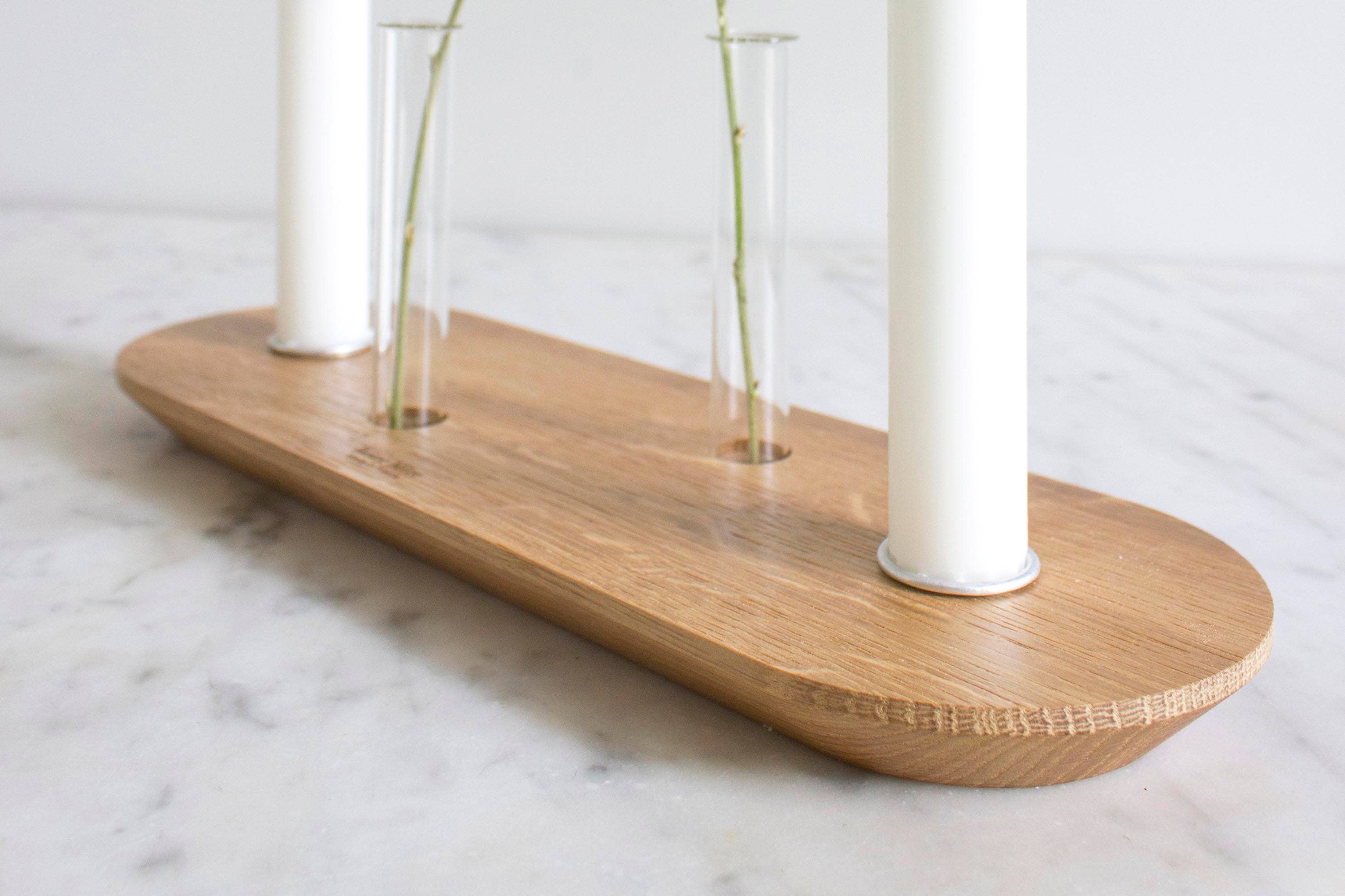 Reine Mère – wholesale Candle holder – Oak wood candle holder - archipelago L (made in France)1