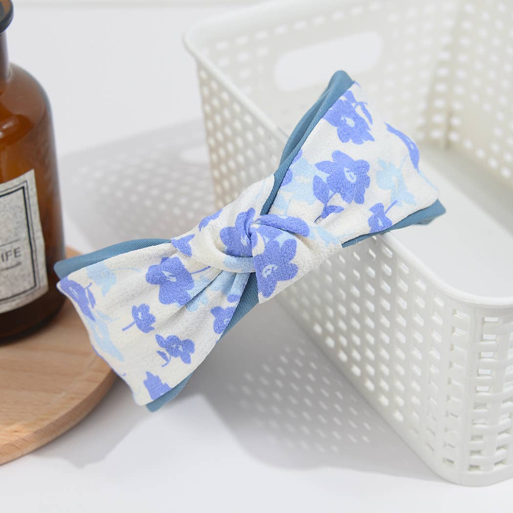 TheDivaSoap - Wholesale Fashion Headband - Women's - Floral Cross Knotted Headband8