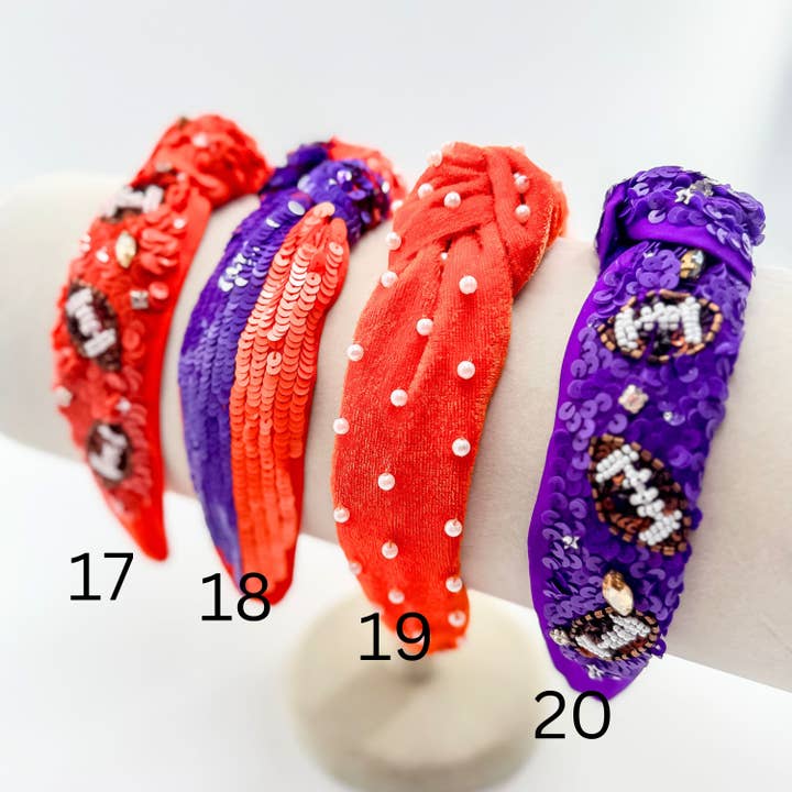 Bash - Wholesale Fashion Headband - Women's - Game Day, Football, Hair Accessories, Graduation Gift6