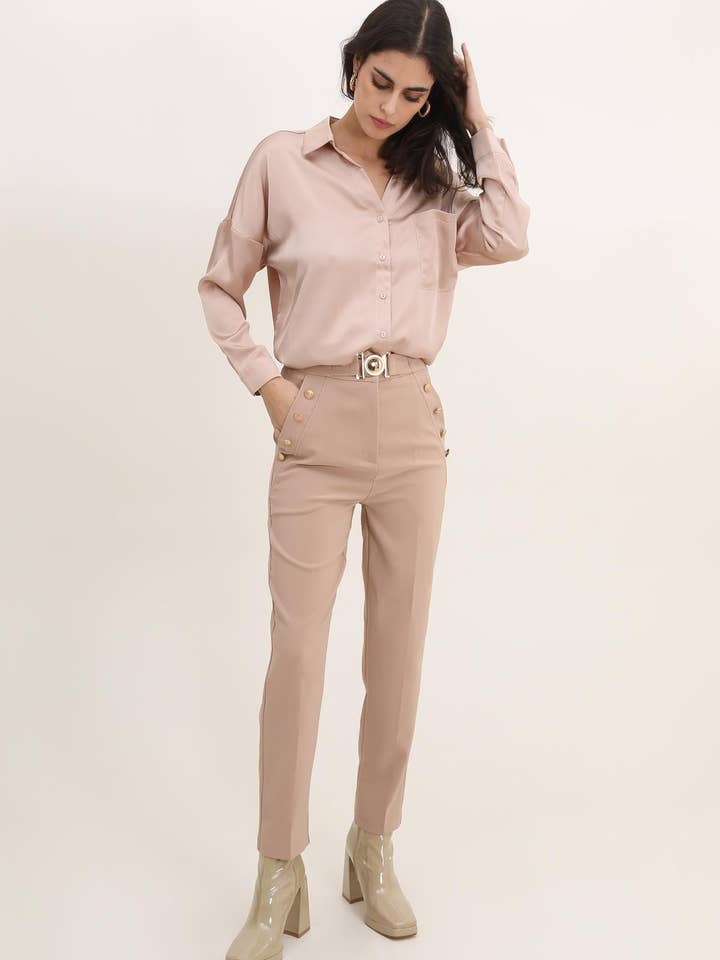 LULUMARY - Vendita all'ingrosso Pantalone - Donna - Pantaloni slim P93313