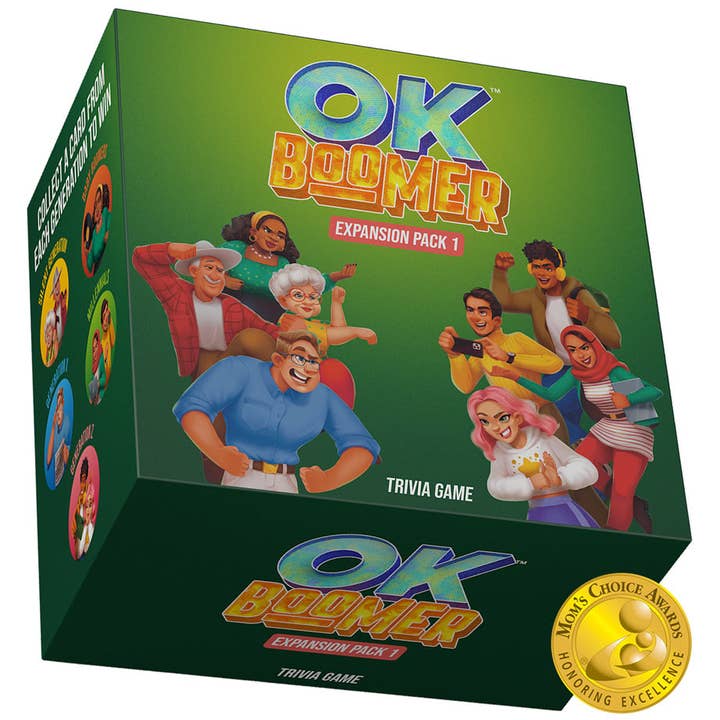 OK Boomer - Vente Jeux de cartes - Pack d'extension OK Boomer Green