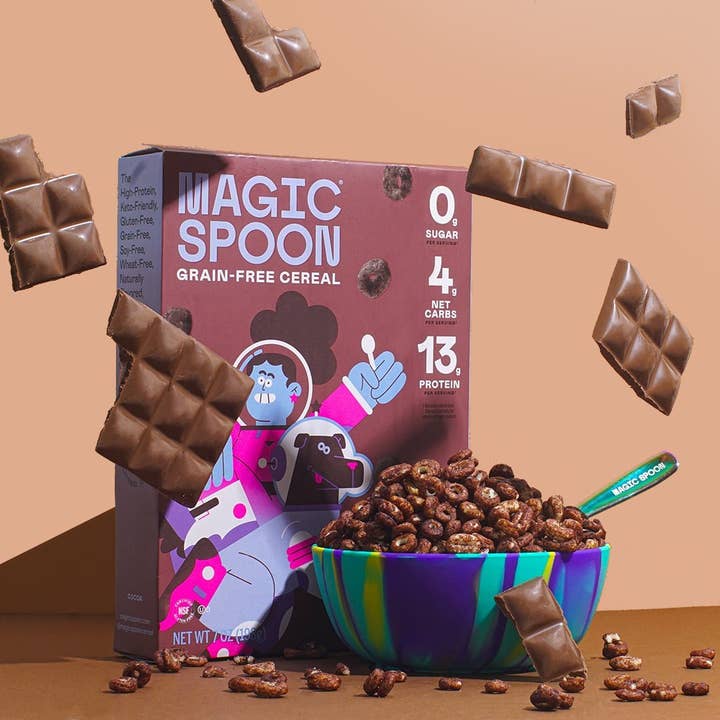 Magic Spoon - Wholesale Breakfast Cereal - Magic Spoon Cocoa High Protein Cereal (8 boxes)10