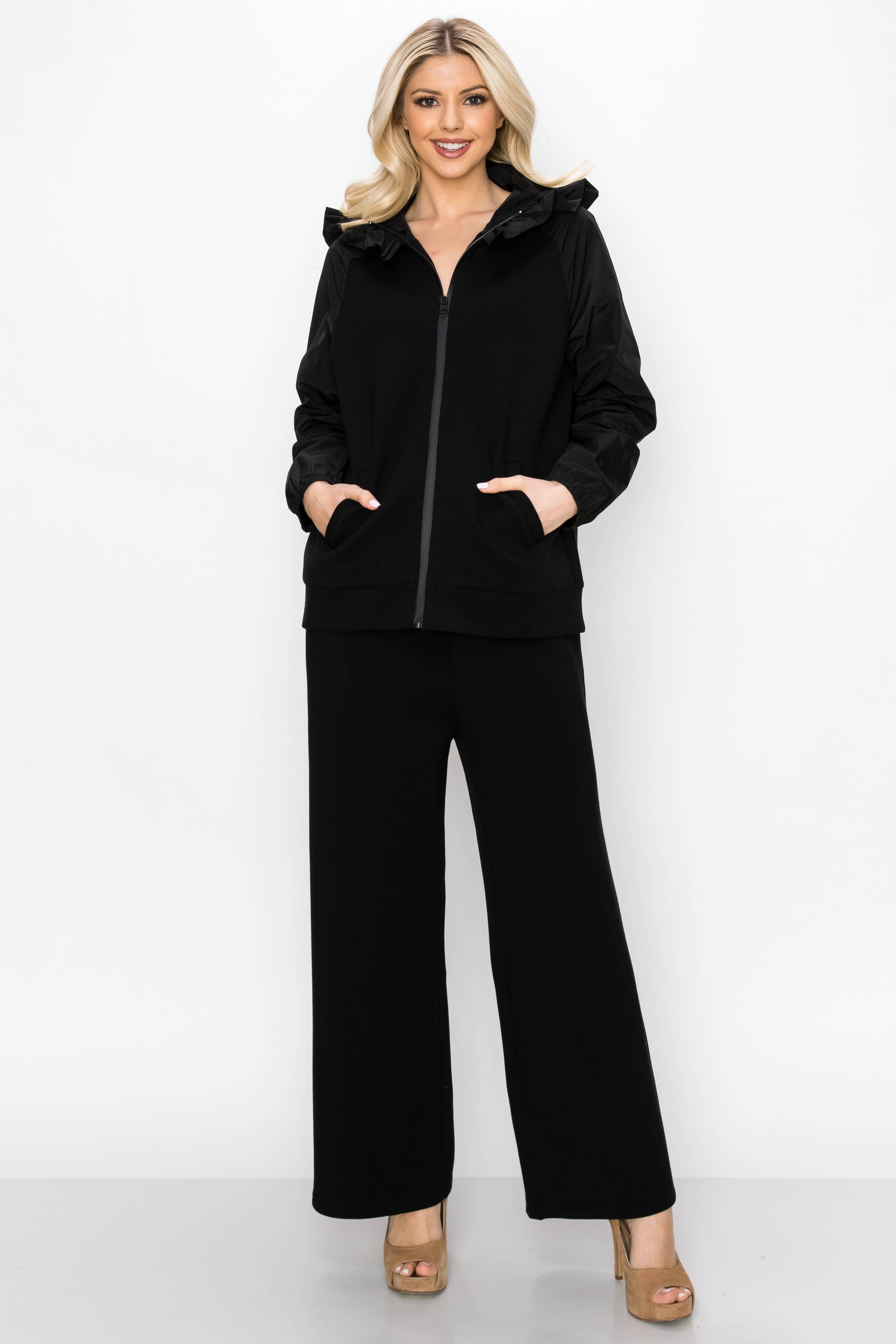 Joh Apparel - Wholesale Pants - Women's - Fion Stretch French Scuba Pant13