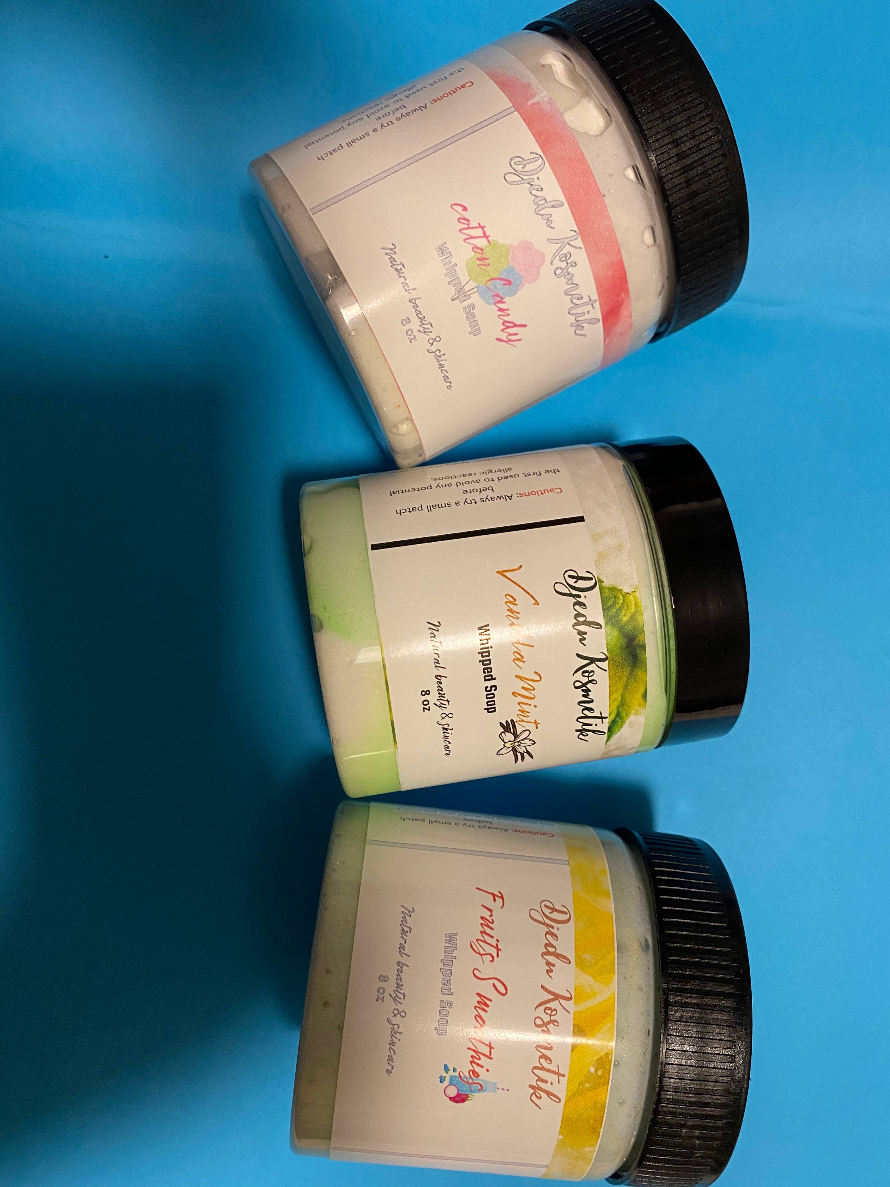 Djedn Kosmetik – Engroshandel Pisket sæbe – Cotton Candy Skummende Sæbe2