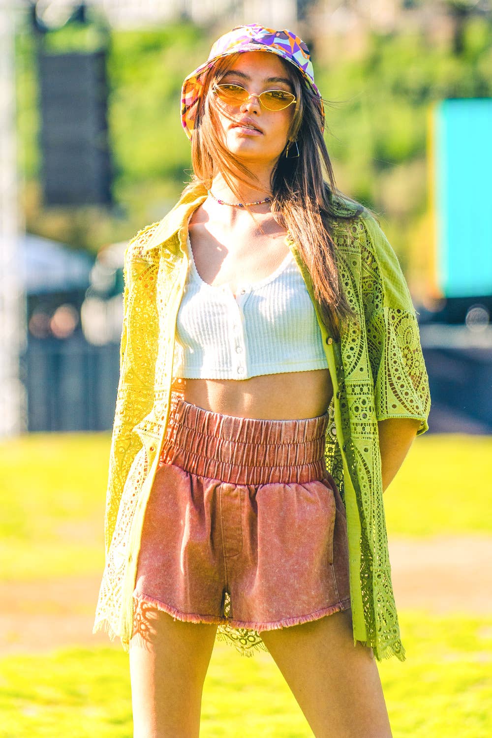 VERY J - Wholesale Shorts - Women's - NP70123-High-Waist Washed Twill Shorts8