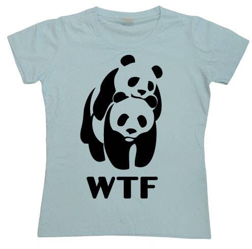 Hybris Production AB - Wholesale Screen Printed T-Shirt - Women's - WTF Girly T-Shirt0