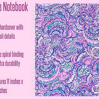 Lilly Pulitzer by Lifeguard Press - Wholesale Notebook - Large Notebook, Happy As A Clam