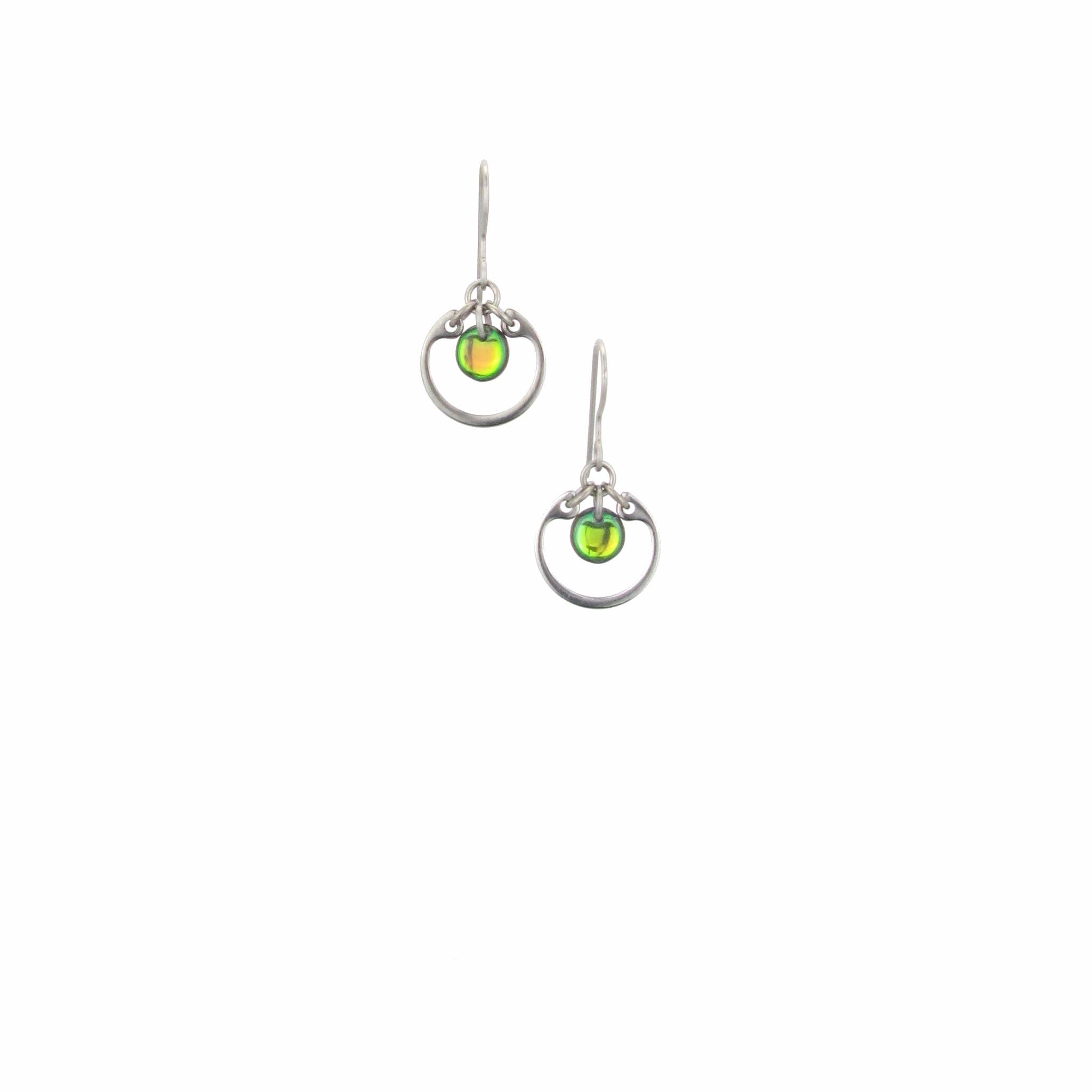 Wraptillion - Wholesale Dangle Earrings - Small Circle Earrings6