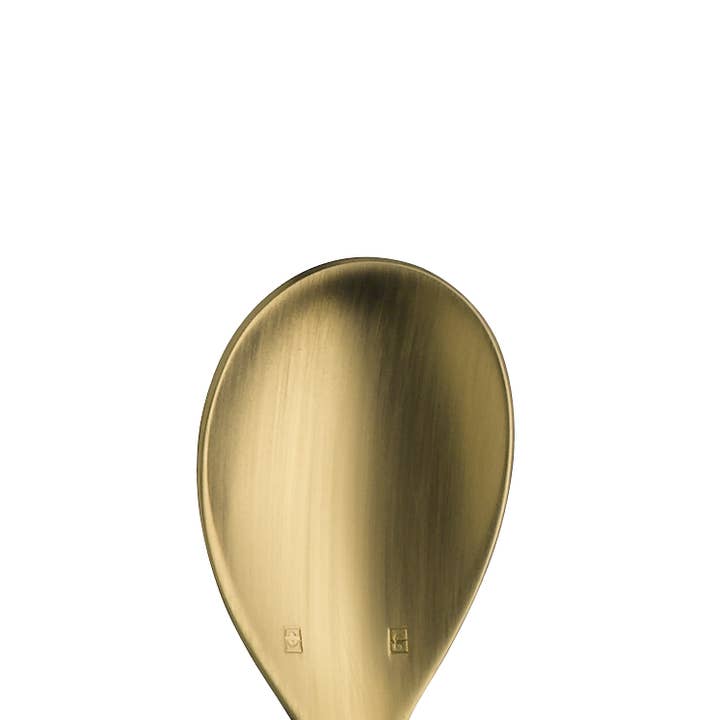 Coffee Spoon - Accent PVD Gold Satin Collection for wholesale by Bauscher Hepp