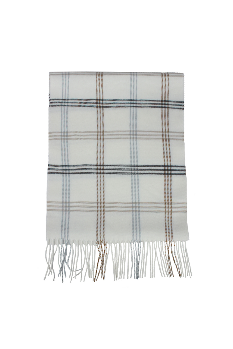 David And Young - Wholesale Scarf - Unisex - Softer than Cashmere PLAID BUFF Vegan Cashmere Touch Scarves48