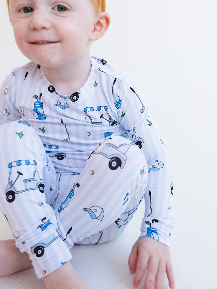 Jensens Jammies - Wholesale Sleepwear Set - Kids - Back Nine: Long Sleeve Set4