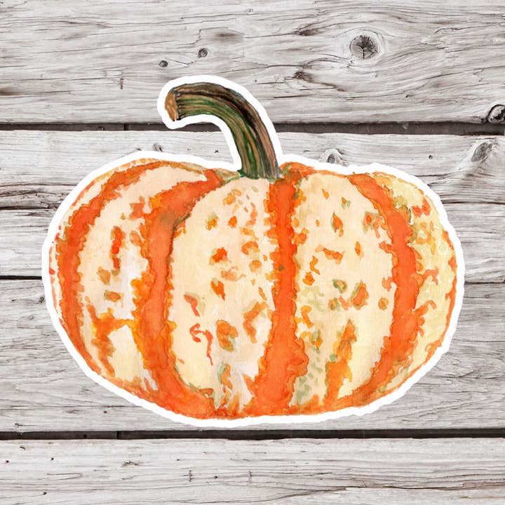 Autocollant de courge, autocollant de légumes, autocollant de citrouille pour la vente par NatureCuts