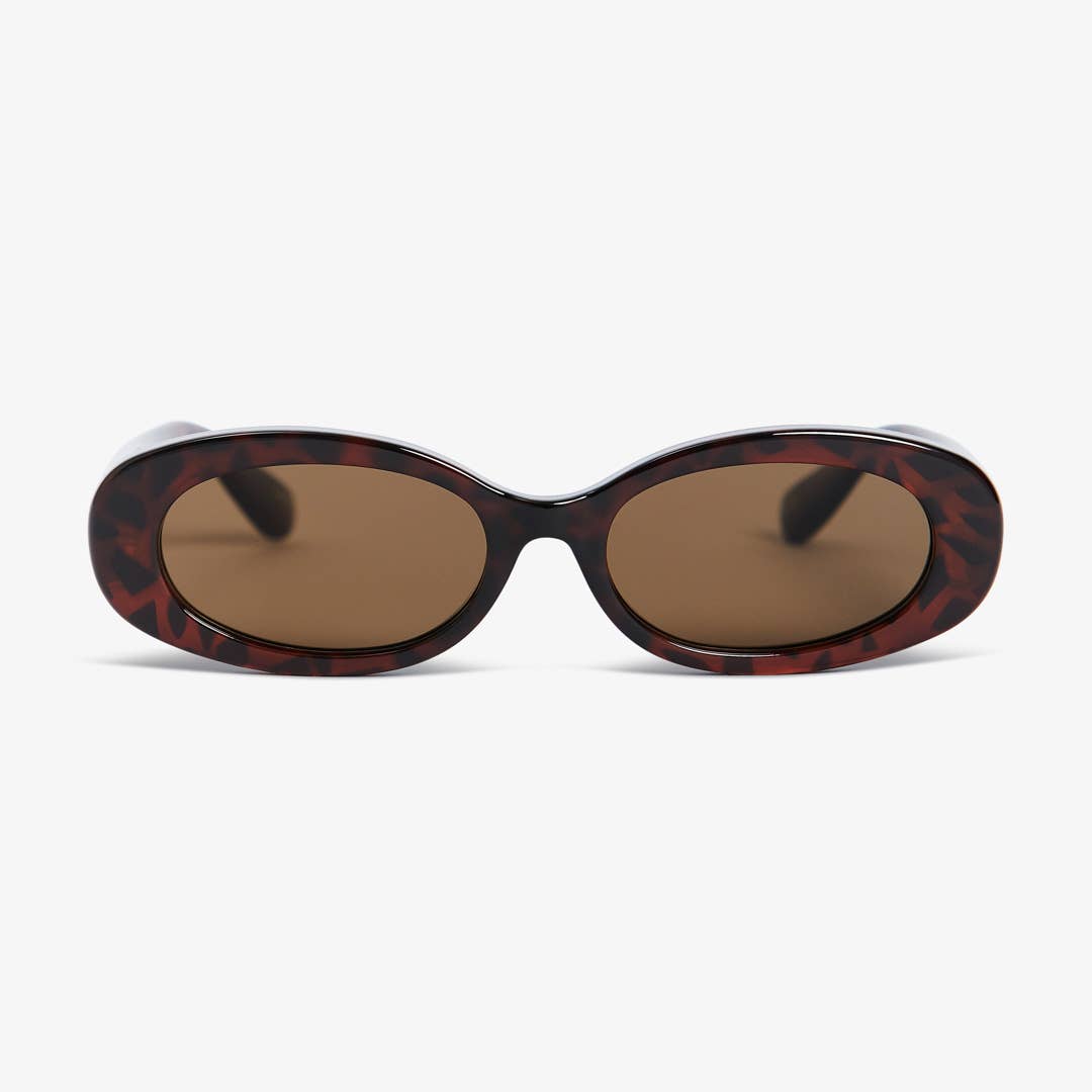 Local Supply - Wholesale Zonnebril - Uniseks - BER (Berlin) gepolariseerde zonnebril met ovale 90’s montuur15