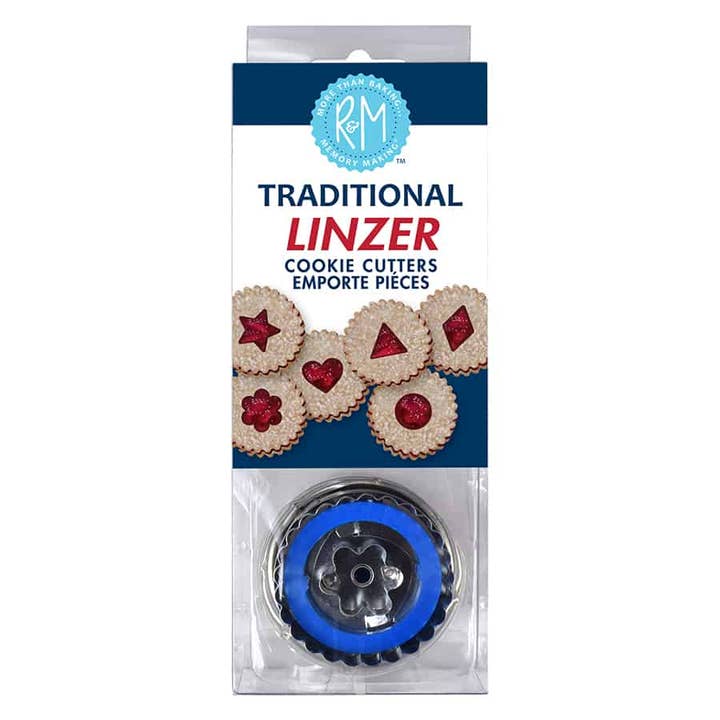 R&M International - Wholesale Cookie Cutter - General Linzer 6 PC Cookie Cutter Set