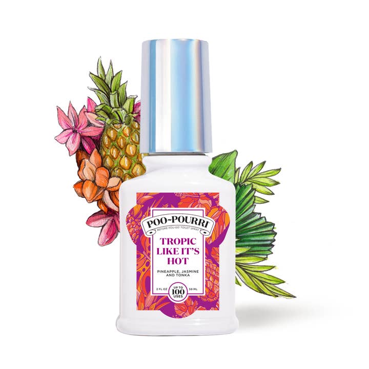 ~Pourri - Wholesale Toilet Spray - Poo~Pourri Tropic Like Its Hot® 2oz, Toilet Spray