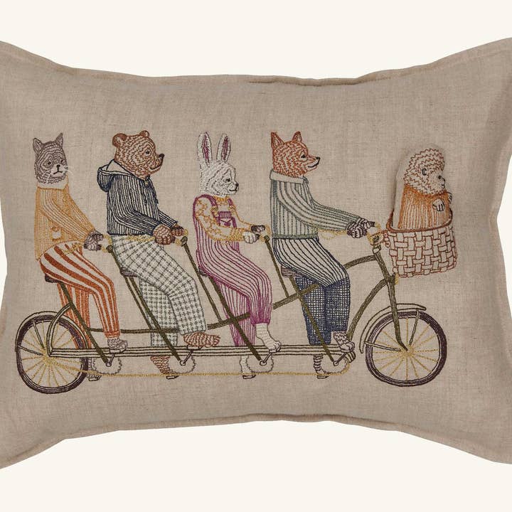 Coral & Tusk - Wholesale Throw/Decorative Pillow - Tandem Bike Pocket Pillow6