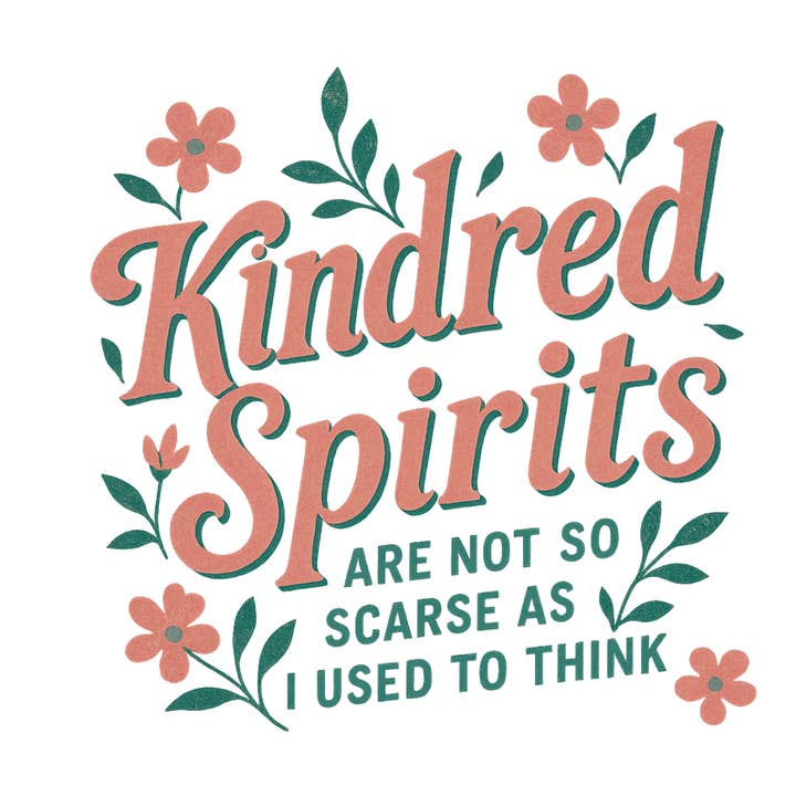 Anne auf Green Gables, Seelenverwandte Aufkleber, Bücherliebhaber Geschenk für den Großhandel von TaleMeCo