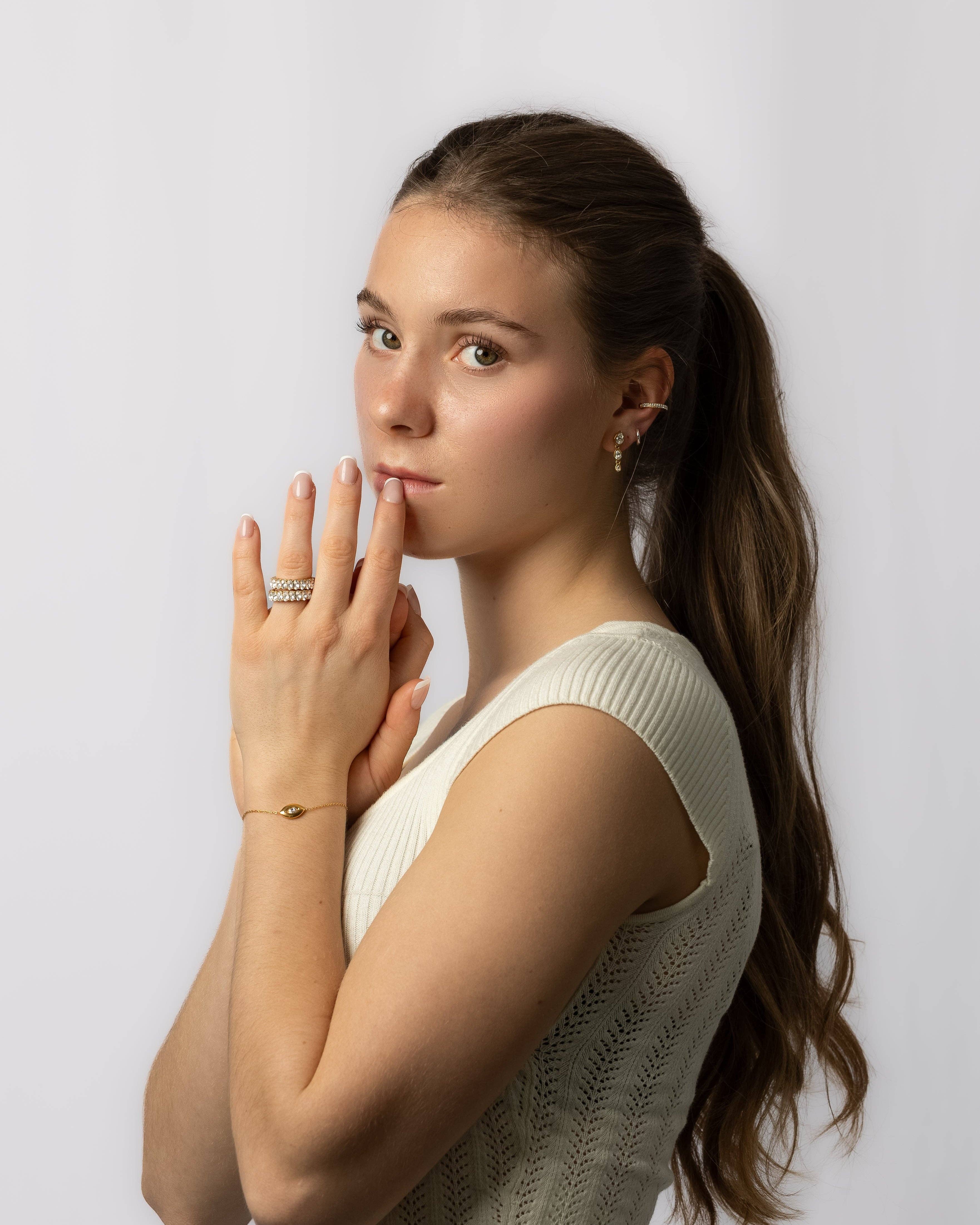 Vienna Domani Jewelry - Wholesale Dangle Earrings - Teardrop Dangle Studs3