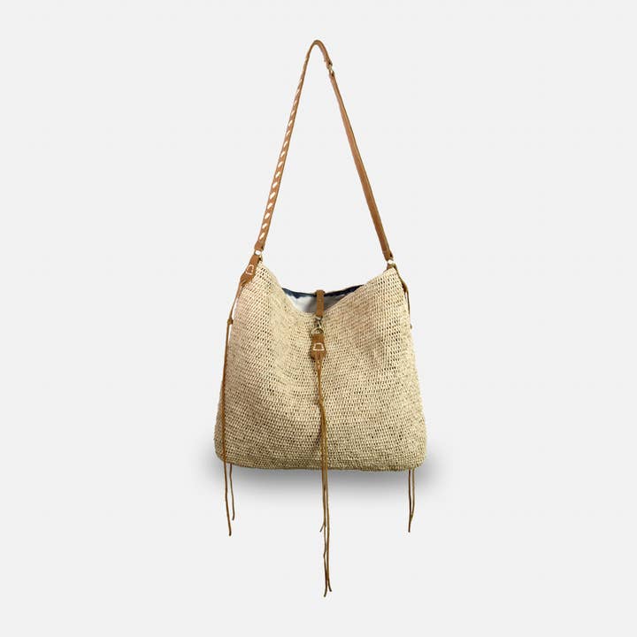 Naturel Roble Una SS23 - Raffia Oversized Bag for wholesale on Faire