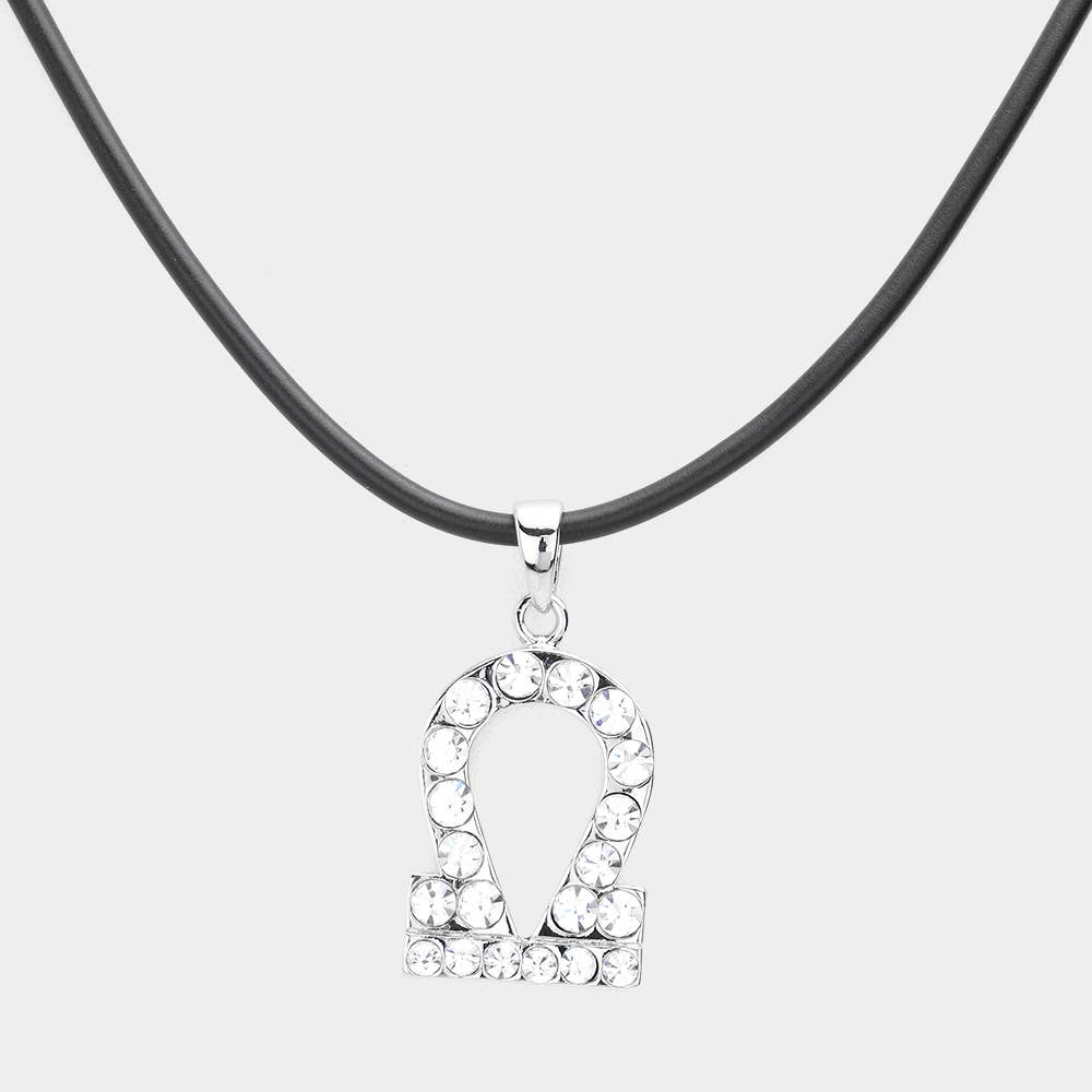 Sensibling Corp. - Wholesale Pendant/Charm Necklace - Stone Embellished Zodiac Pendant Necklace10