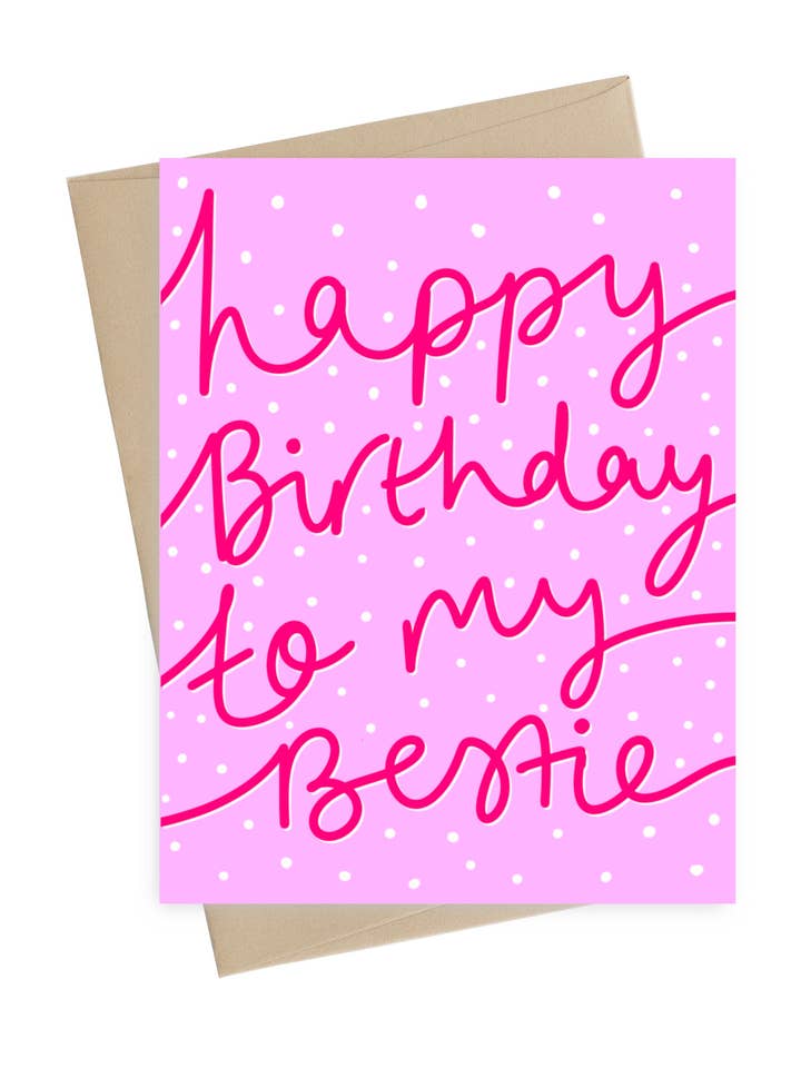 Bestie Verjaardag voor wholesale door Little May Papery